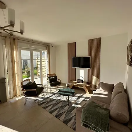 度假居 Disneyland Paris, Vallee Village ,paris , Villa, Garden , Syline Home, 120 M2